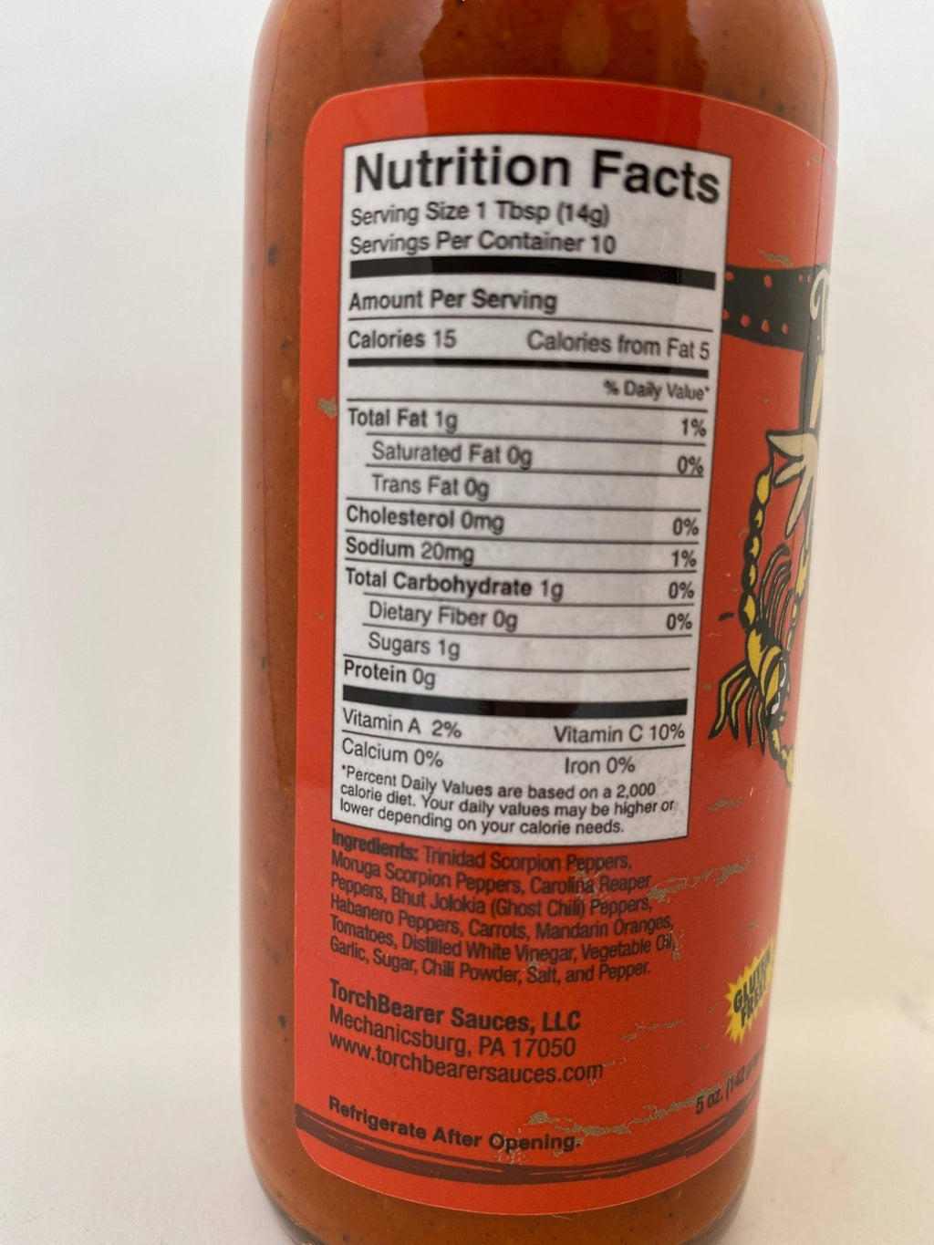 Torchbearer Rapture Hot Sauce