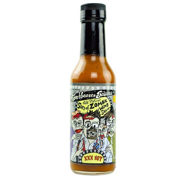 Torchbearer Son of Zombie Hot Sauce (seen on season 6 of Hot Ones)
