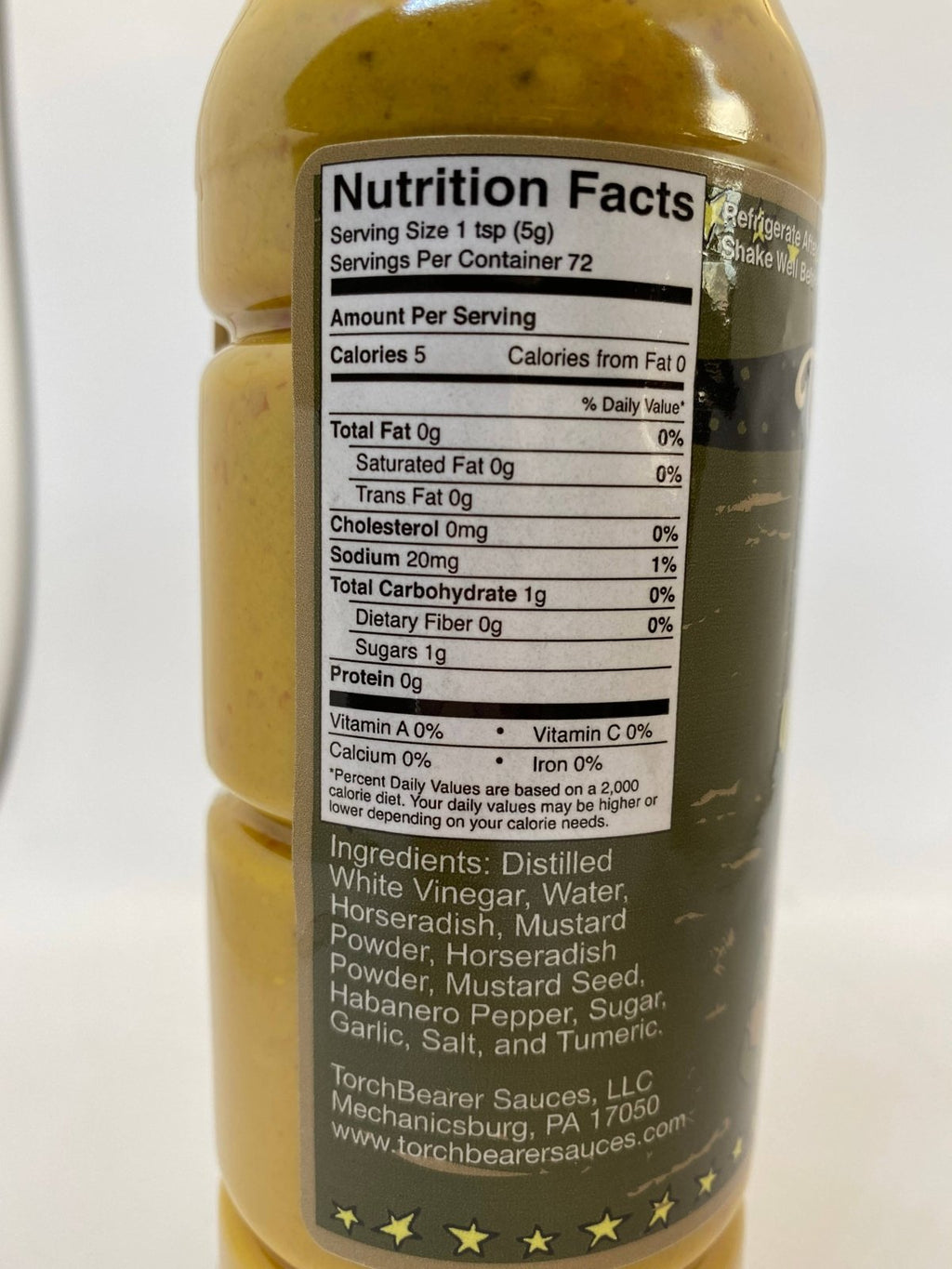 Torchbearer Spicy Horseradish Mustard
