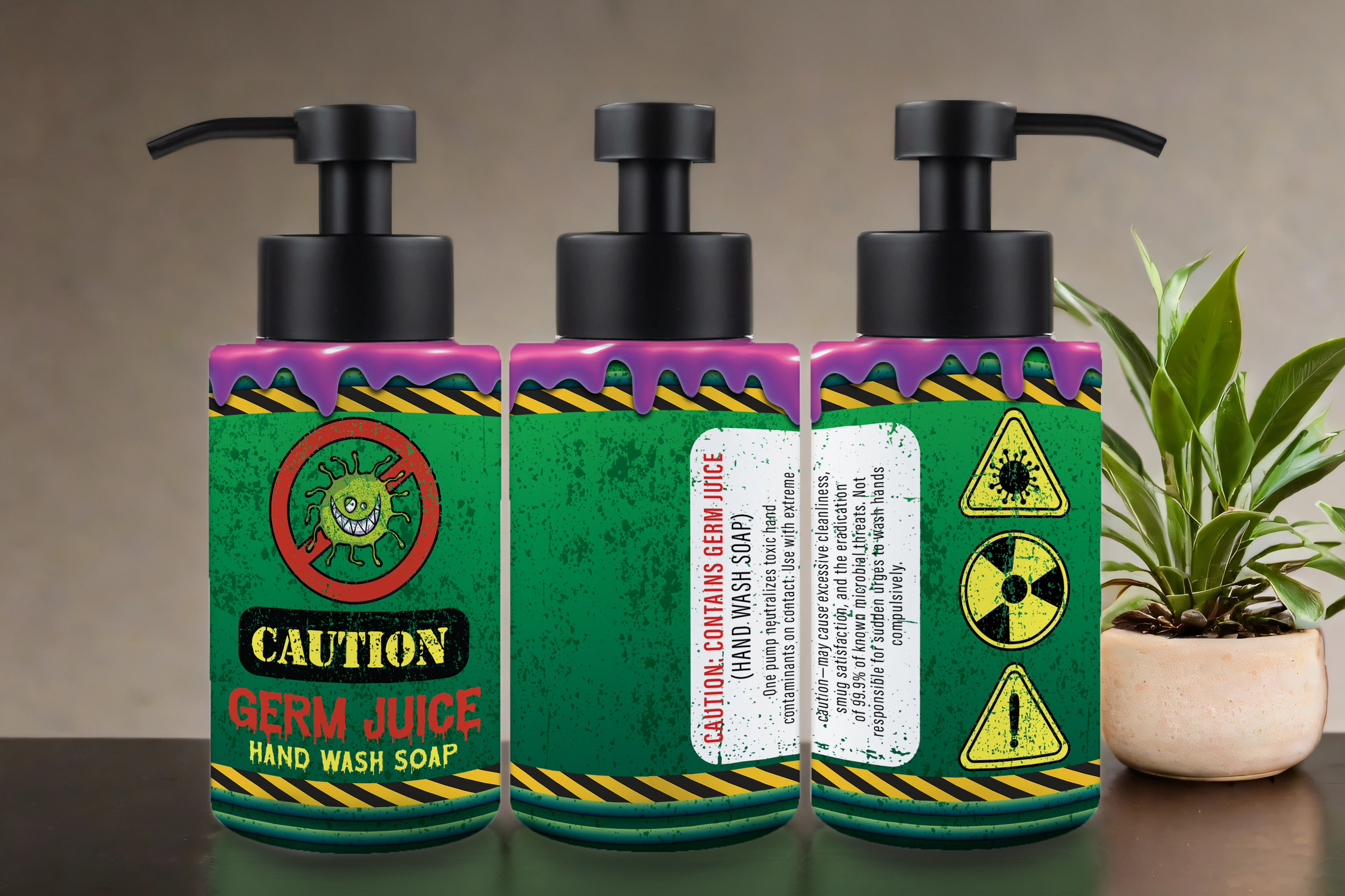 Digital Sublimation Designs - 18oz Soap Dispenser Wraps