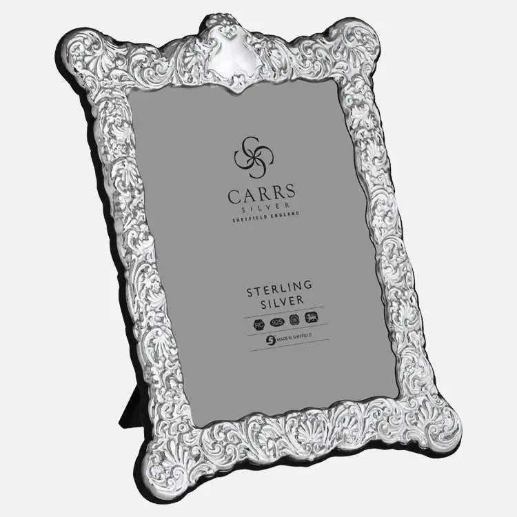Carrs Sterling Silver Traditional 8x6" Photo Frame