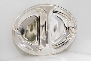 Hôtel Silver Vintage Divided Dish