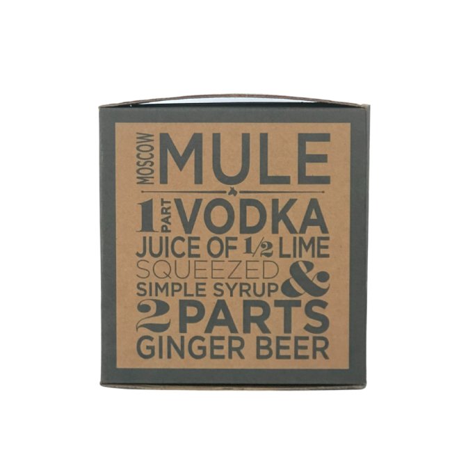 Two Original Moscow Mule Mugs with Gift box