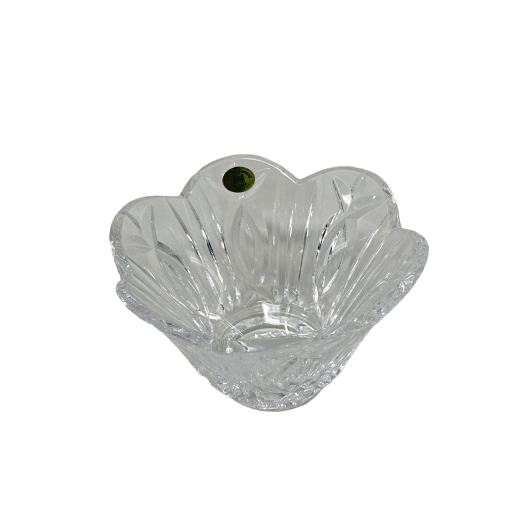Tyrone Crystal Tulip Candle Holder