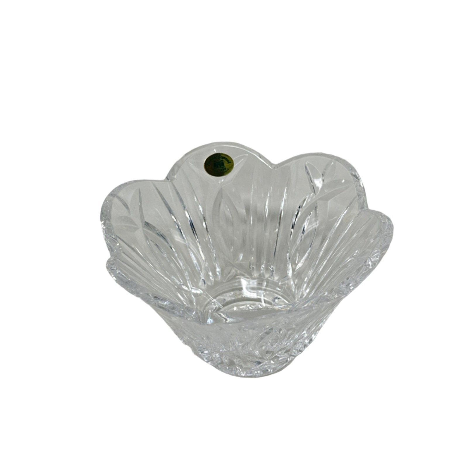 Tyrone Crystal Tulip Candle Holder