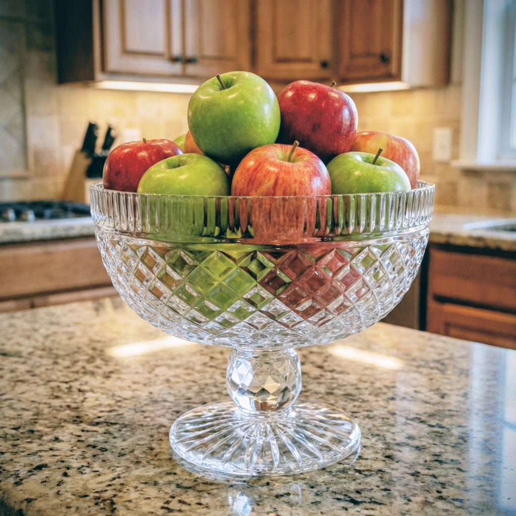 Tyrone Large Cut Irish Crystal Fruit Bowl
