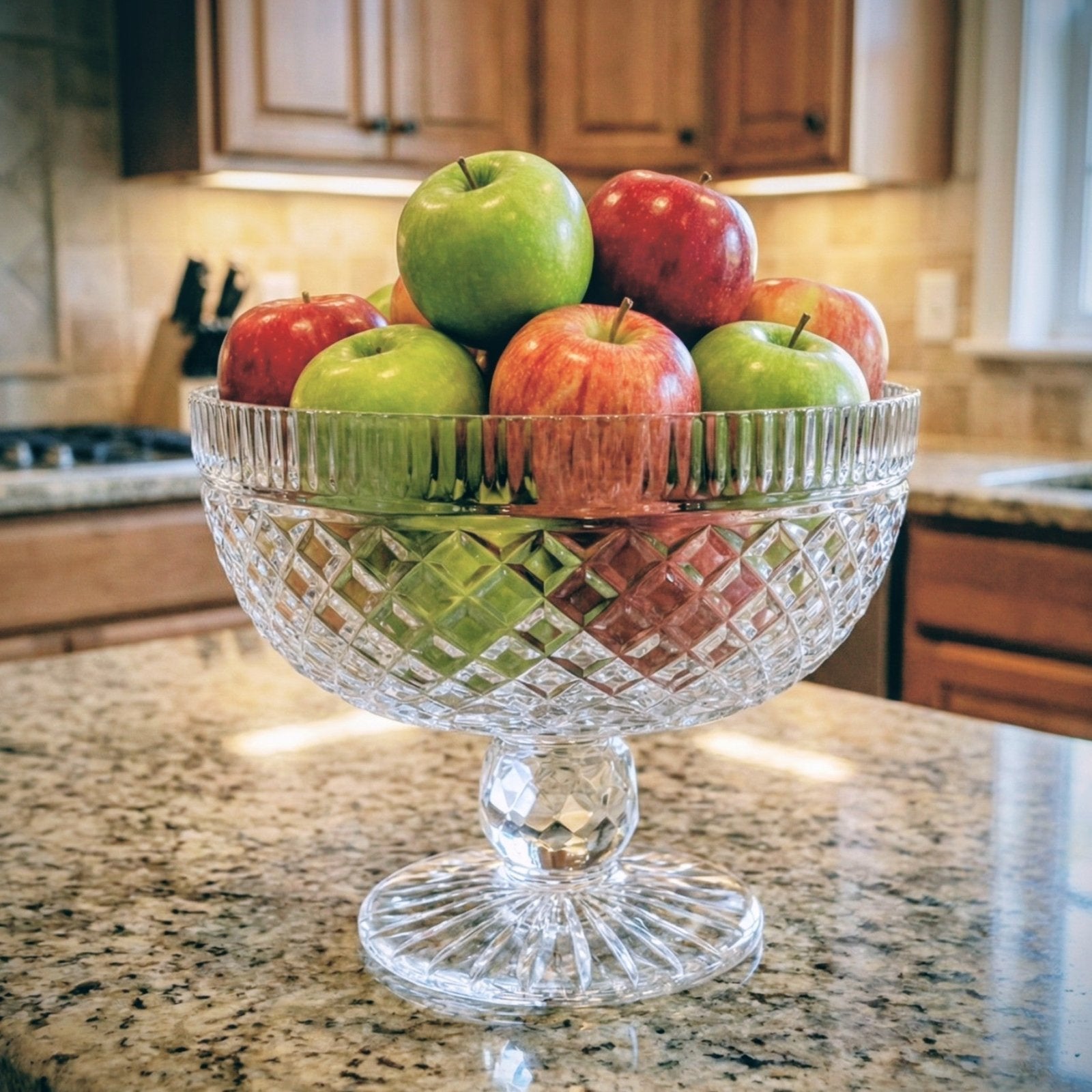 Tyrone Large Cut Irish Crystal Fruit Bowl