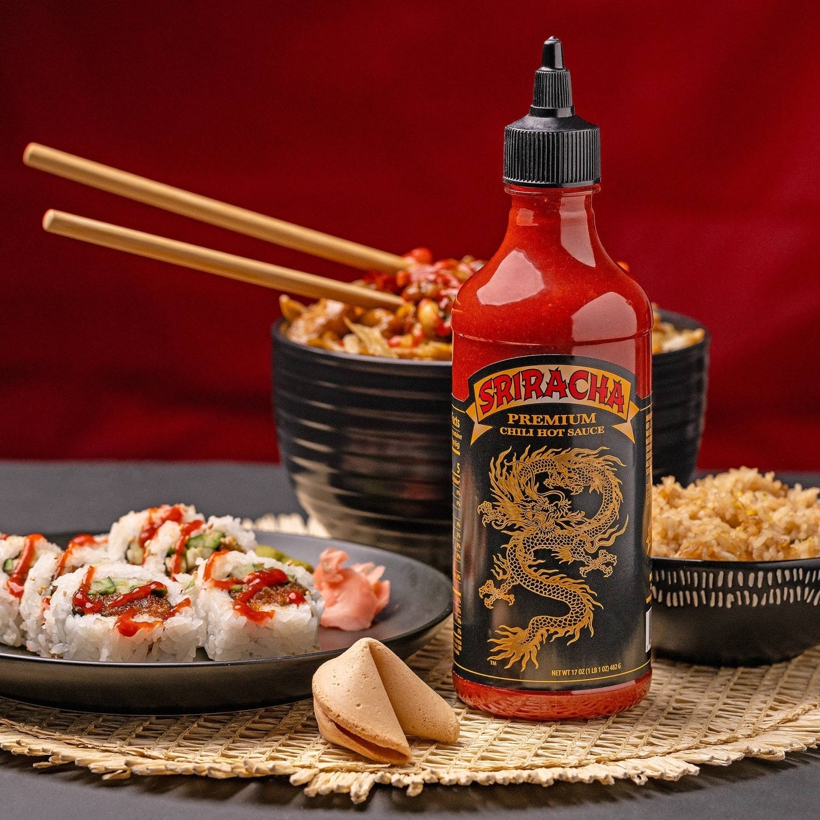 Underwood Ranches Dragon Premium Sriracha Hot Sauce