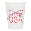 USA Bow-Frosted-Patriotic