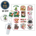 Assorted UV DTF Multi-Use Gang Sheet - Merry Christmas