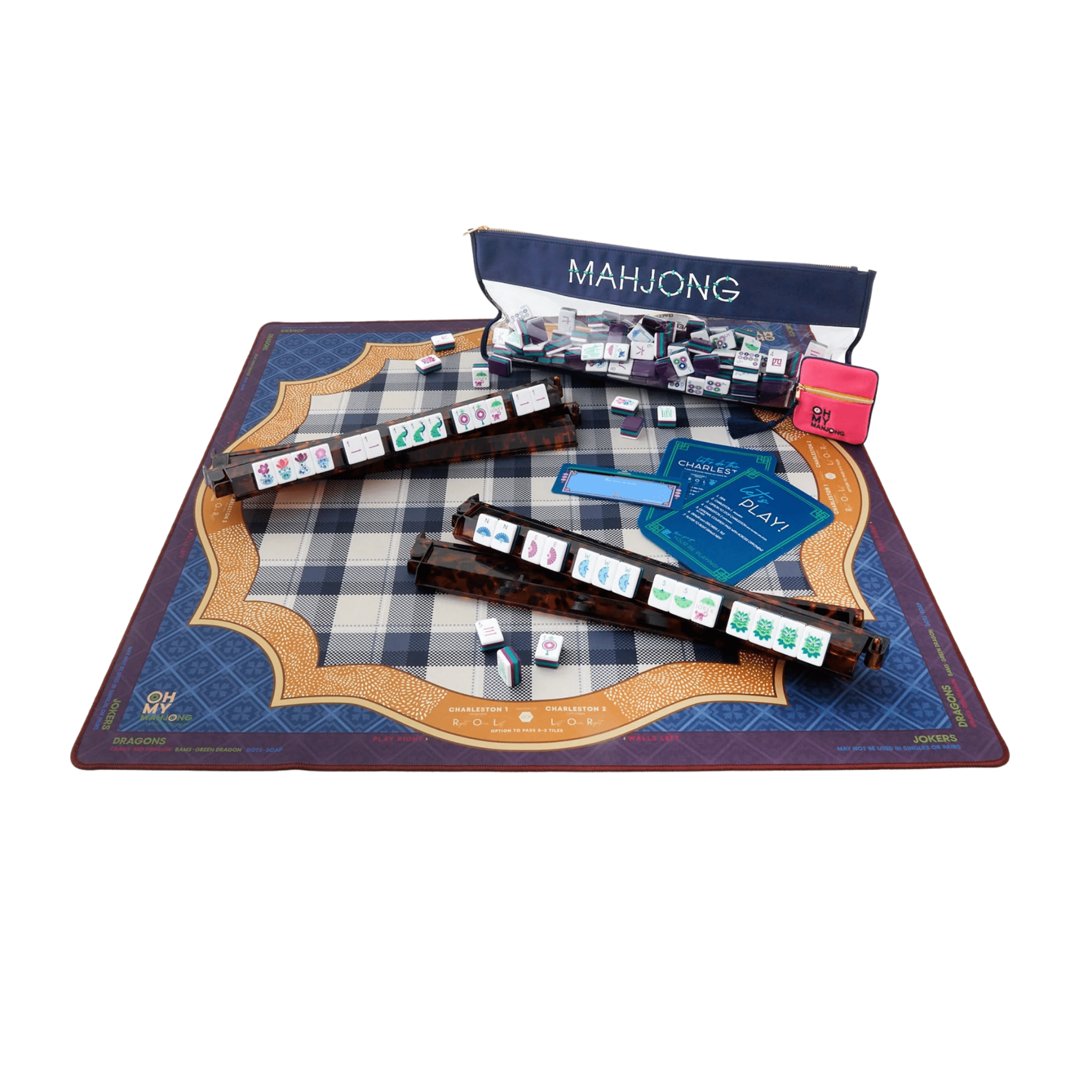 Vanderbilt Mat - Oh My Mahjong | Ships In 1 Business Day