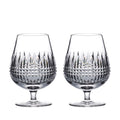 Waterford Crystal Lismore Diamond Brandy Balloon Glass Set of 2