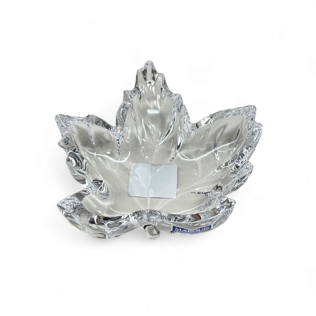 Marquis By Waterford Maple Leaf Trinket Dish