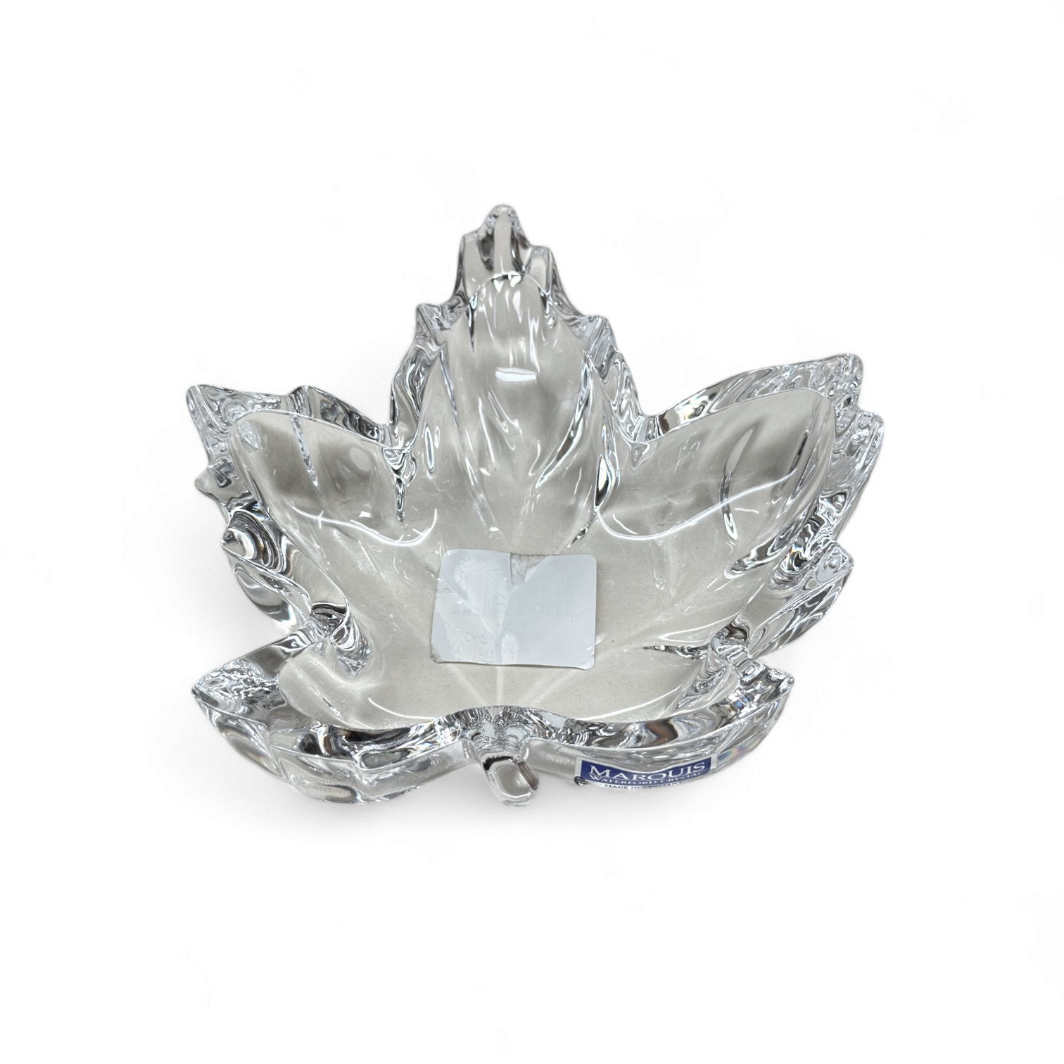Marquis By Waterford Maple Leaf Trinket Dish