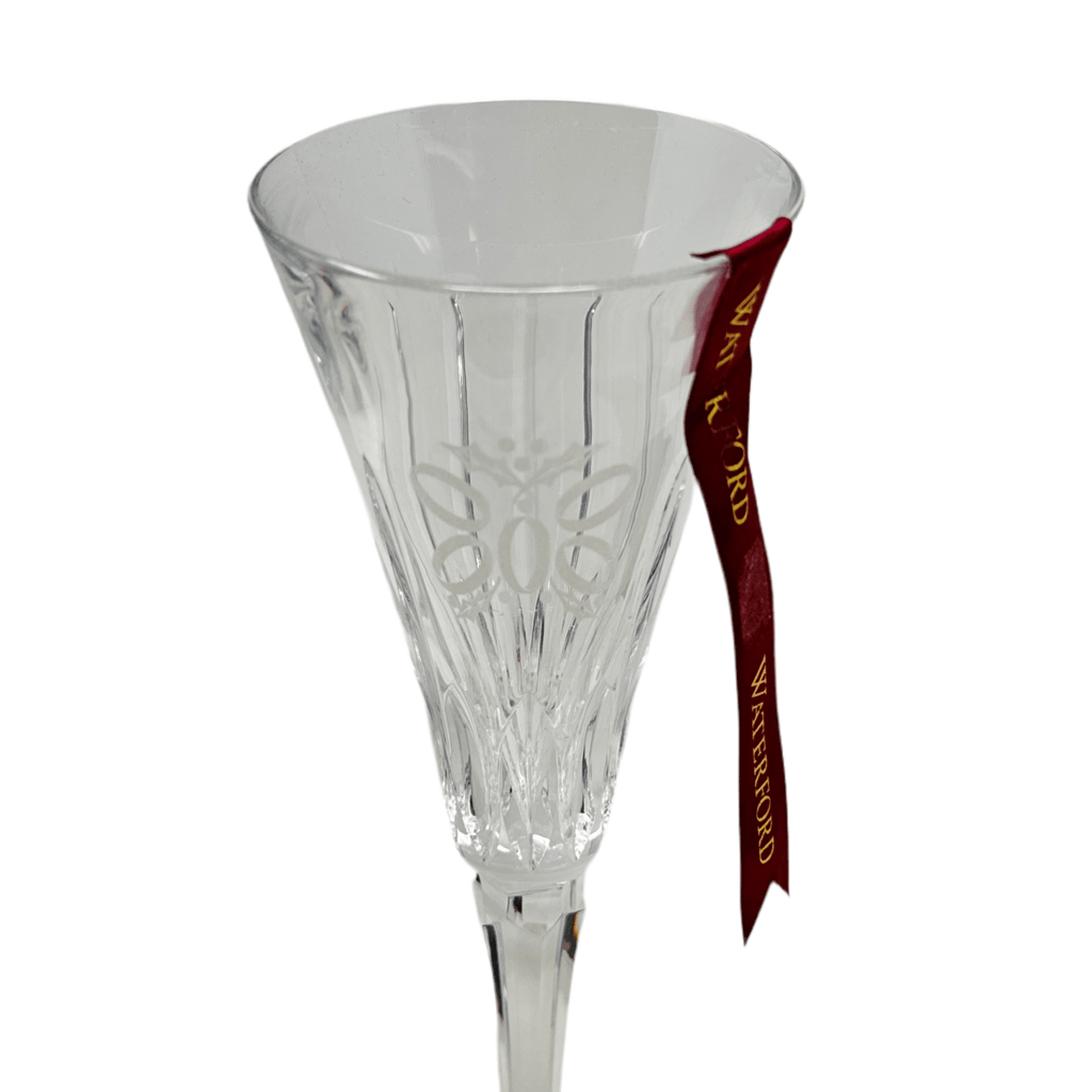 Waterford Crystal 5th Limited Edition 12 Days Of Christmas 5 Gold Rings Flute