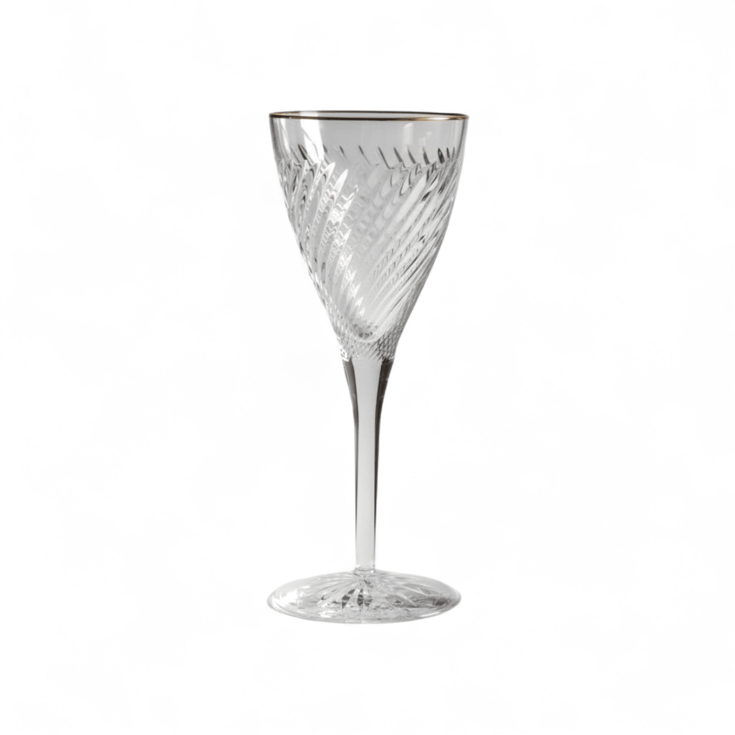 Waterford Crystal Arrington Gold Goblet