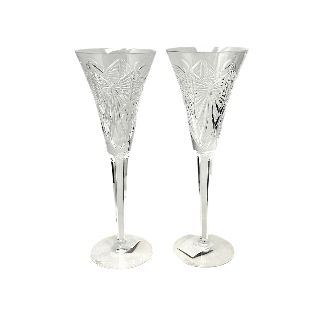 Waterford Crystal Happiness Toasting Flute - Pair