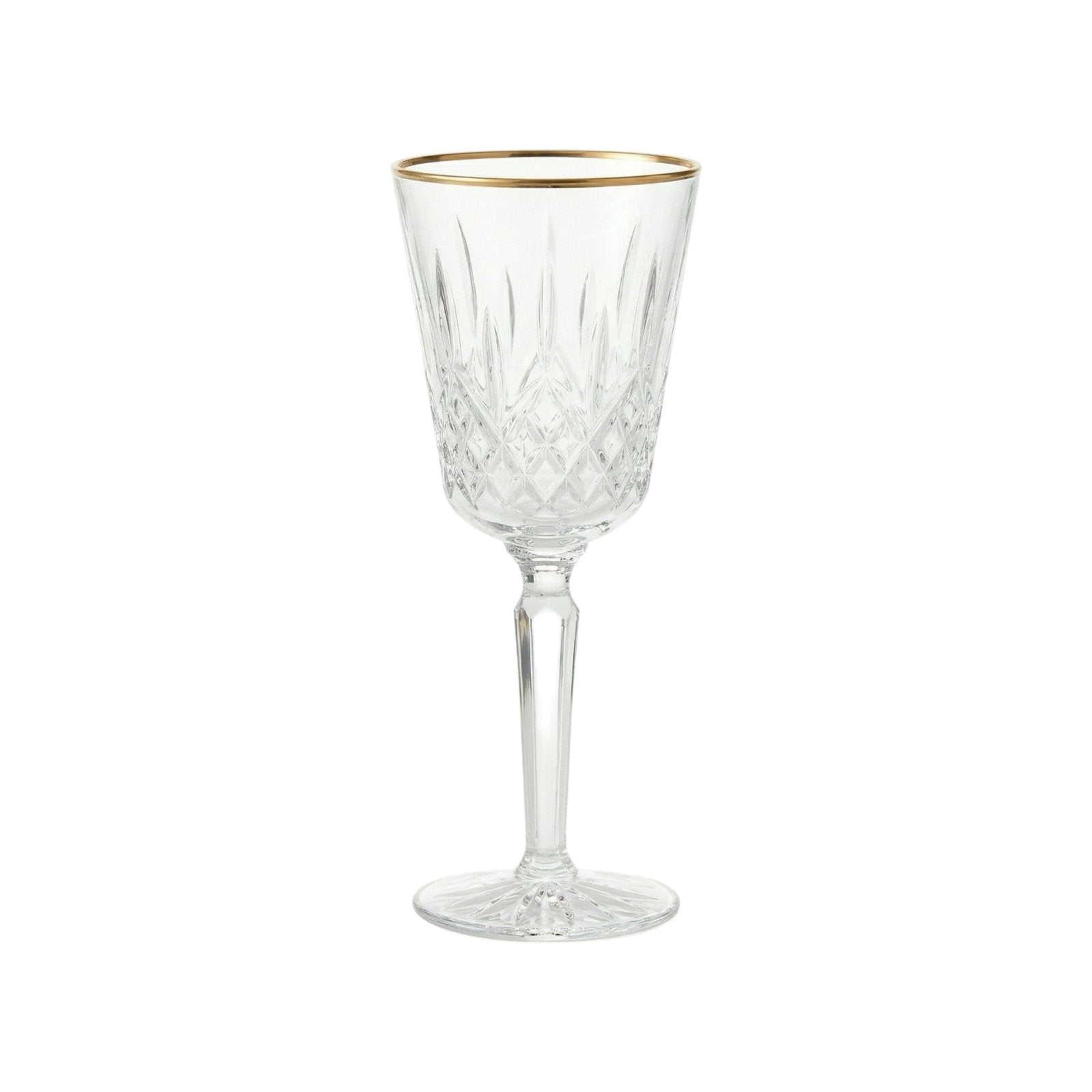 Waterford Crystal Lismore Gold Tall Goblet