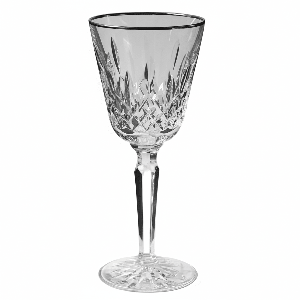 Waterford Crystal Lismore Platinum Wine Glass