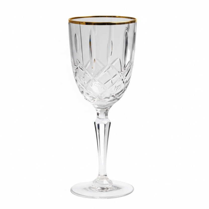 Waterford Crystal Marquis Chelsea Gold Goblet