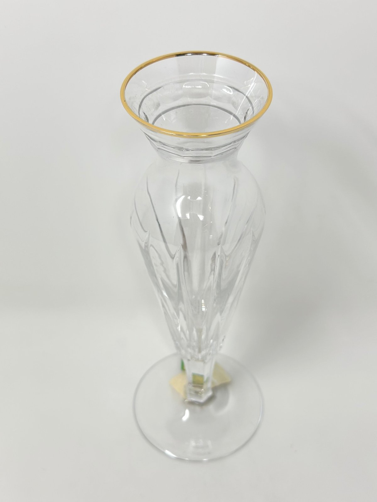 Waterford Crystal Marquis Hanover Gold Bud Vase