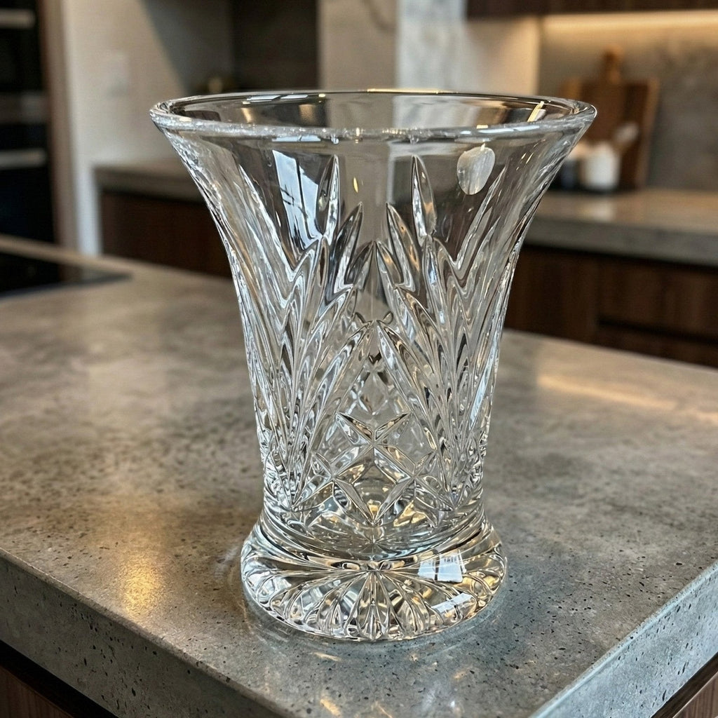 Waterford Crystal Samuel De Champlain Vase