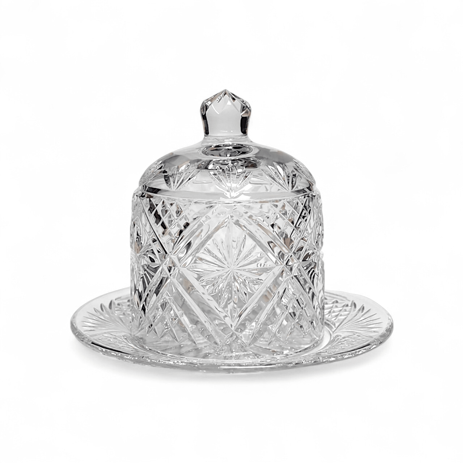 Waterford Crystal Samuel Miller Signature Collection Dessert Dome & Plate