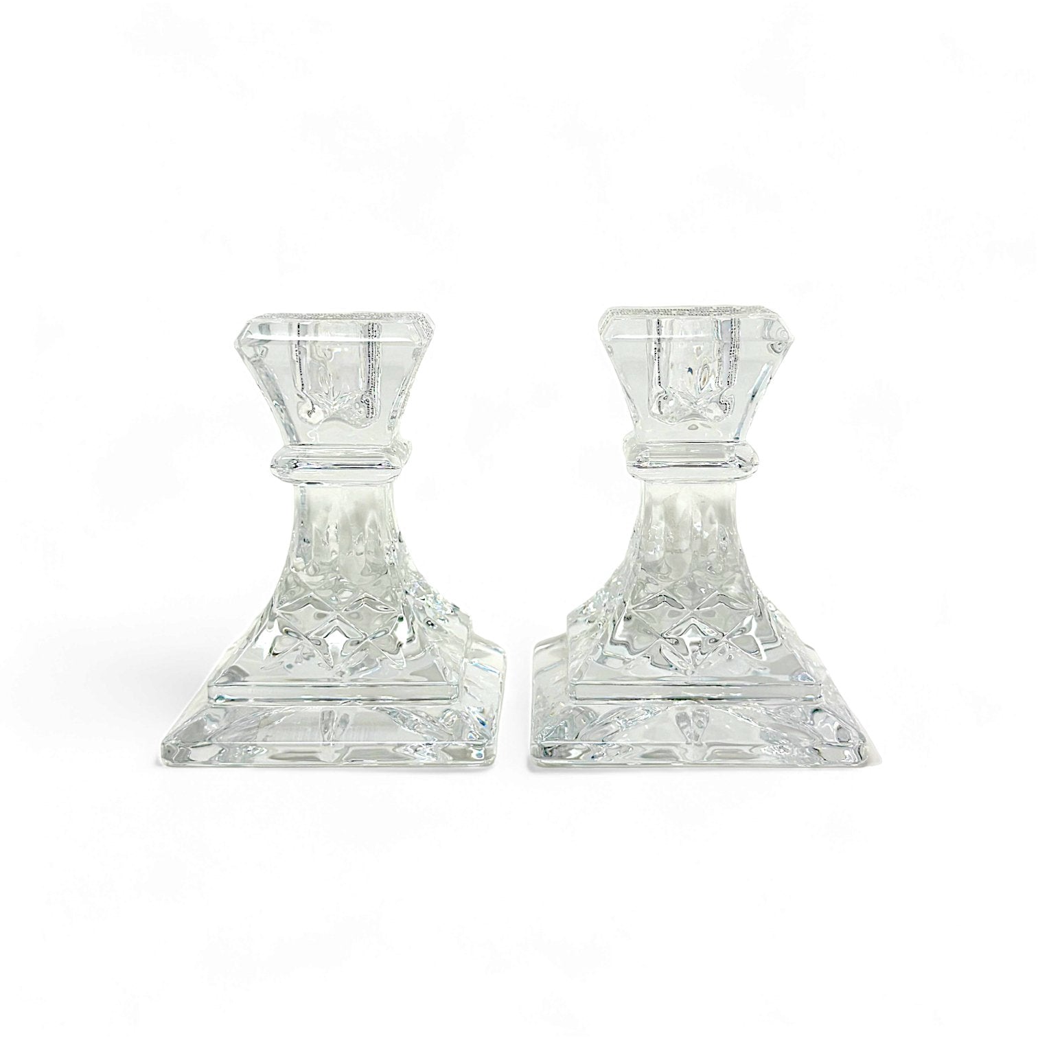Waterford Giftology Lismore Candle Stick Pair