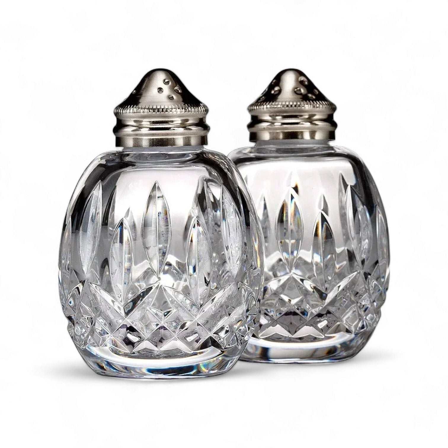 Waterford Lismore Round Salt and Pepper Set