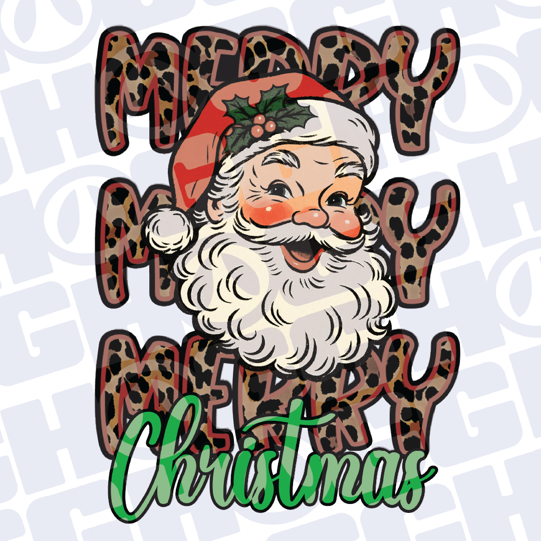 Multi Product Use - Digital Sublimation Designs - Merry Christmas