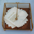 Wedding Fun Fact Cocktail Napkins
