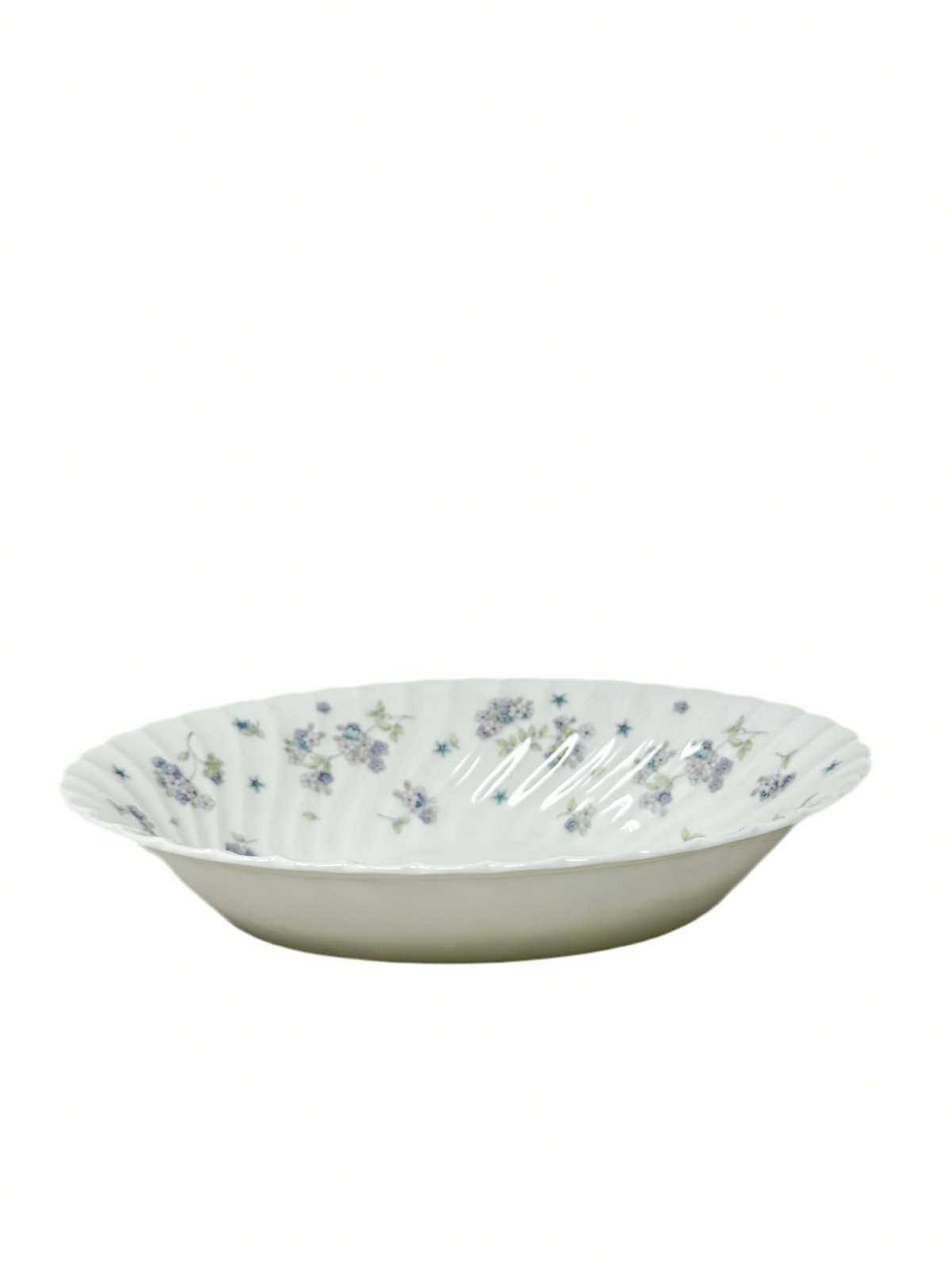 Wedgwood April Flowers 10" Oval Vegetable Dish