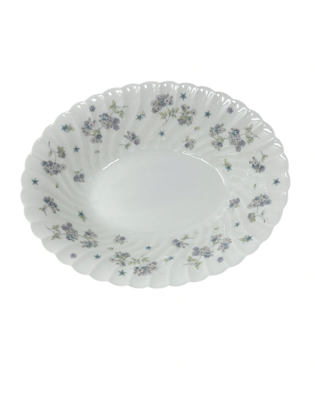 Wedgwood April Flowers 10" Oval Vegetable Dish