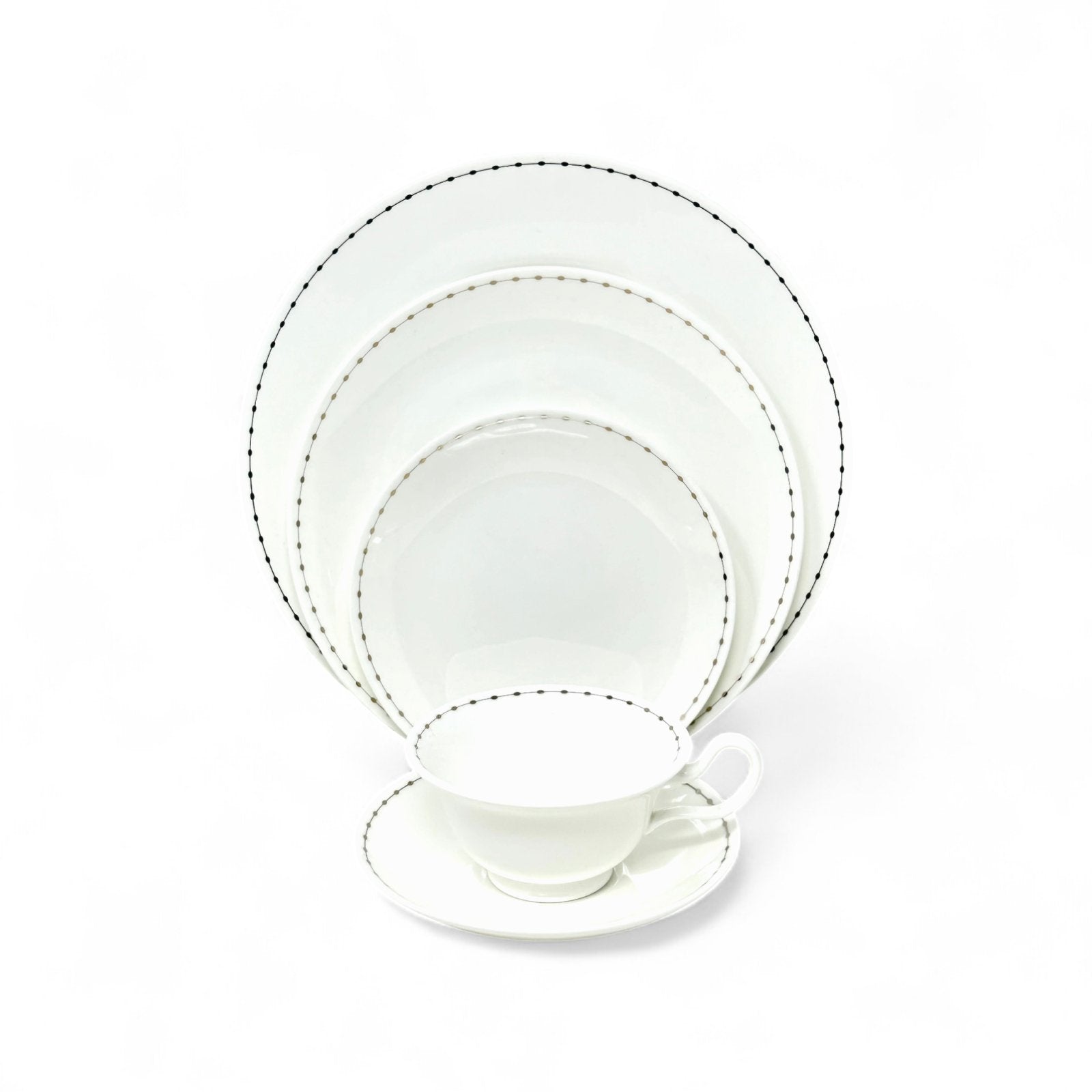 Wedgwood Barbara Barry Pearl Strand - 5 Piece Place Setting