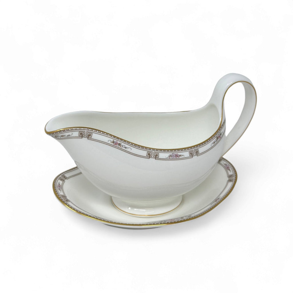 Wedgwood Colchester Gravy Boat with Stand