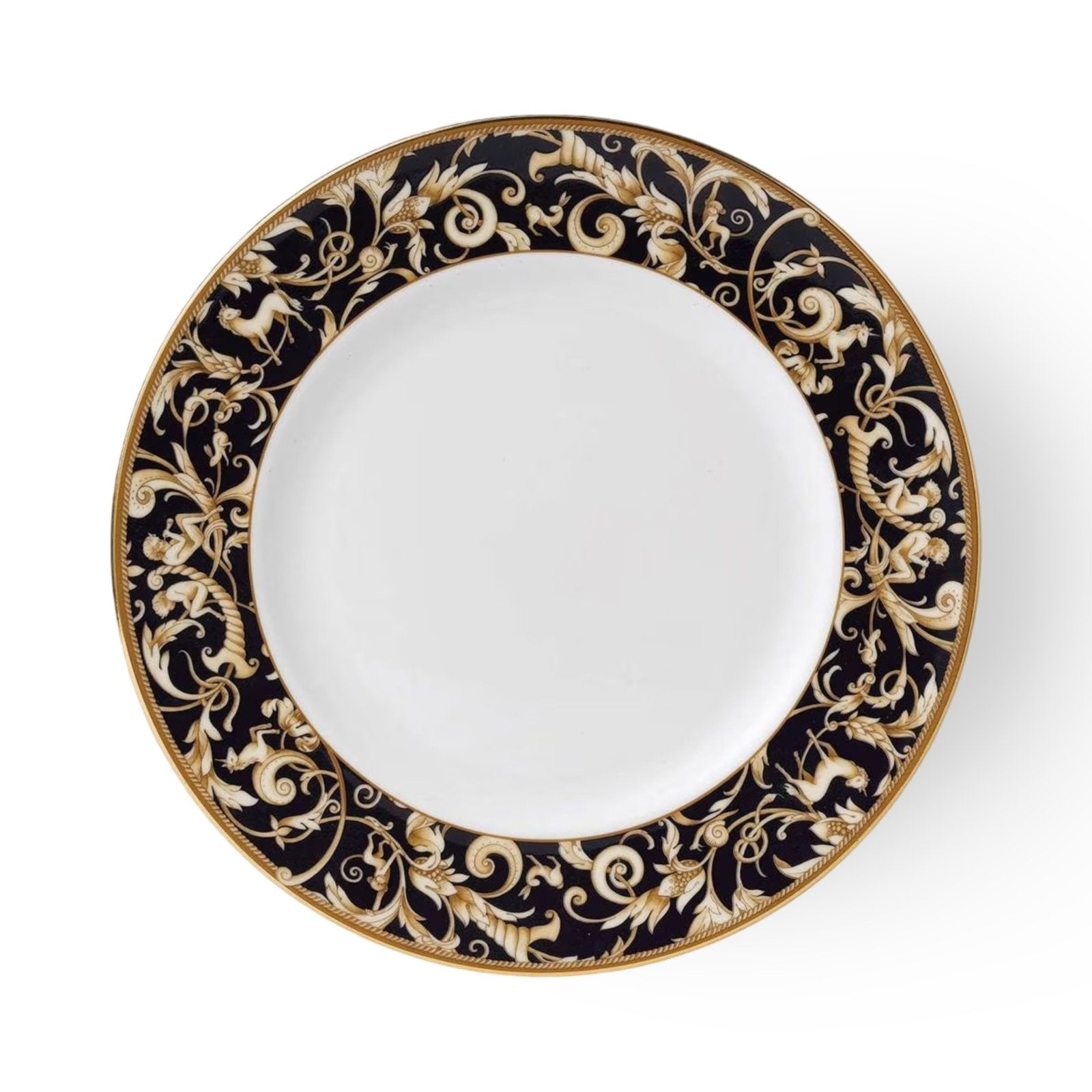 Wedgwood Cornucopia Accent Wide Blue Dinner Plate