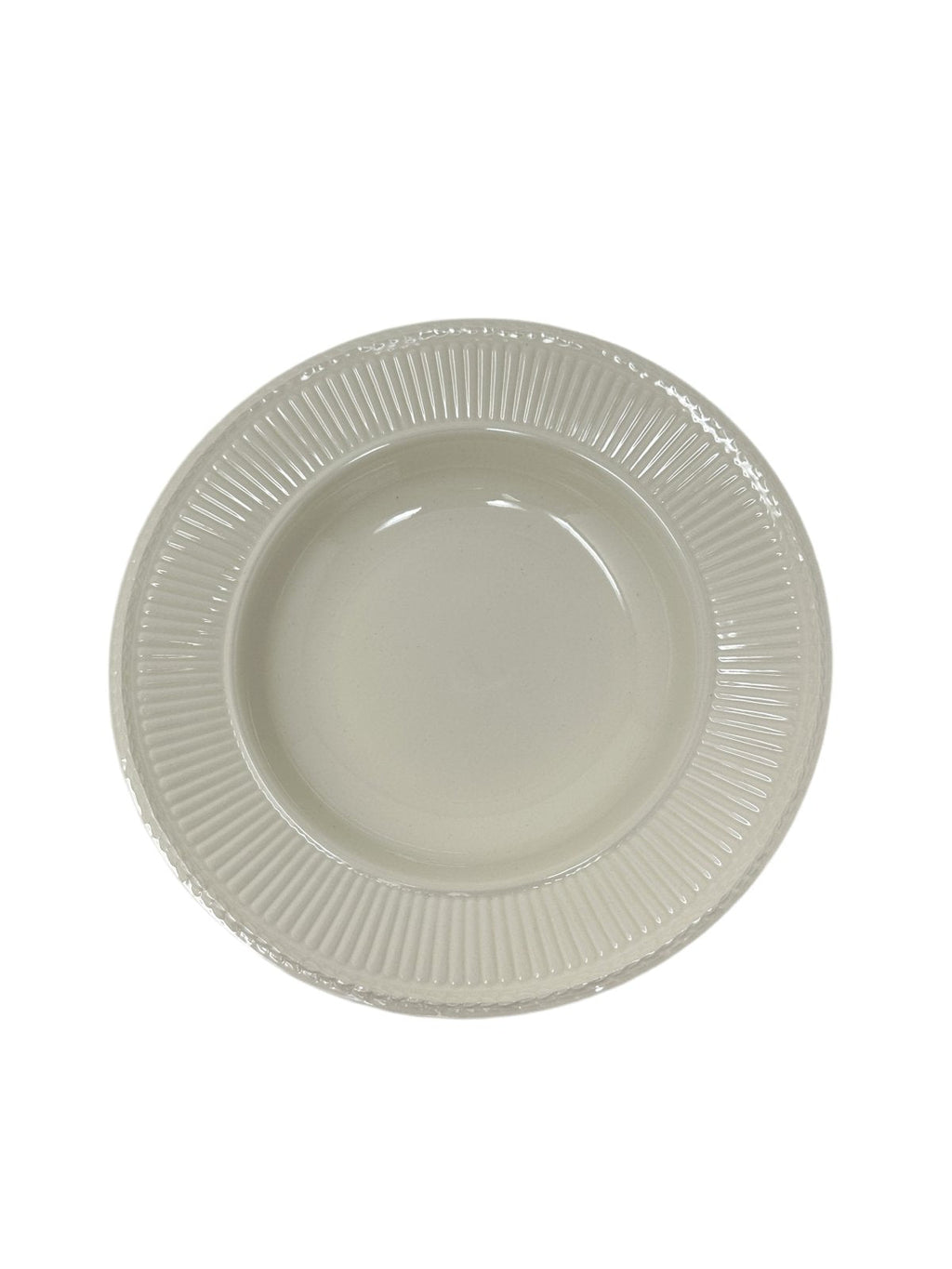 Wedgwood Edme Plain Rim Soup (Cream)