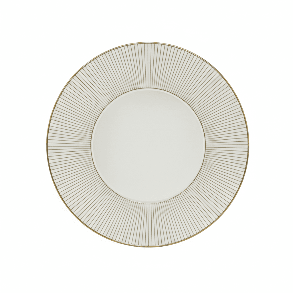 Wedgwood Jasper Conran Gold Pinstripe Salad Plate