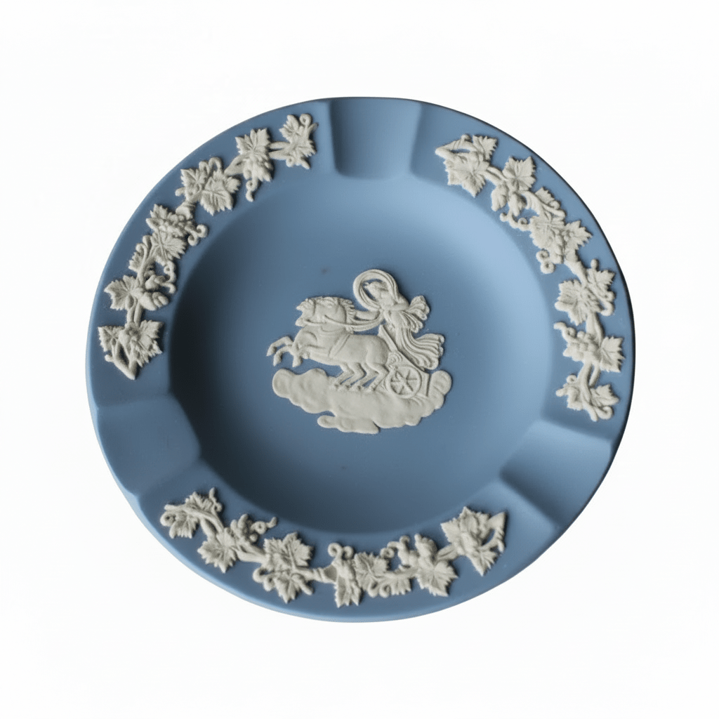 Wedgwood Jasper Conran Jasperware Blue Ashtray