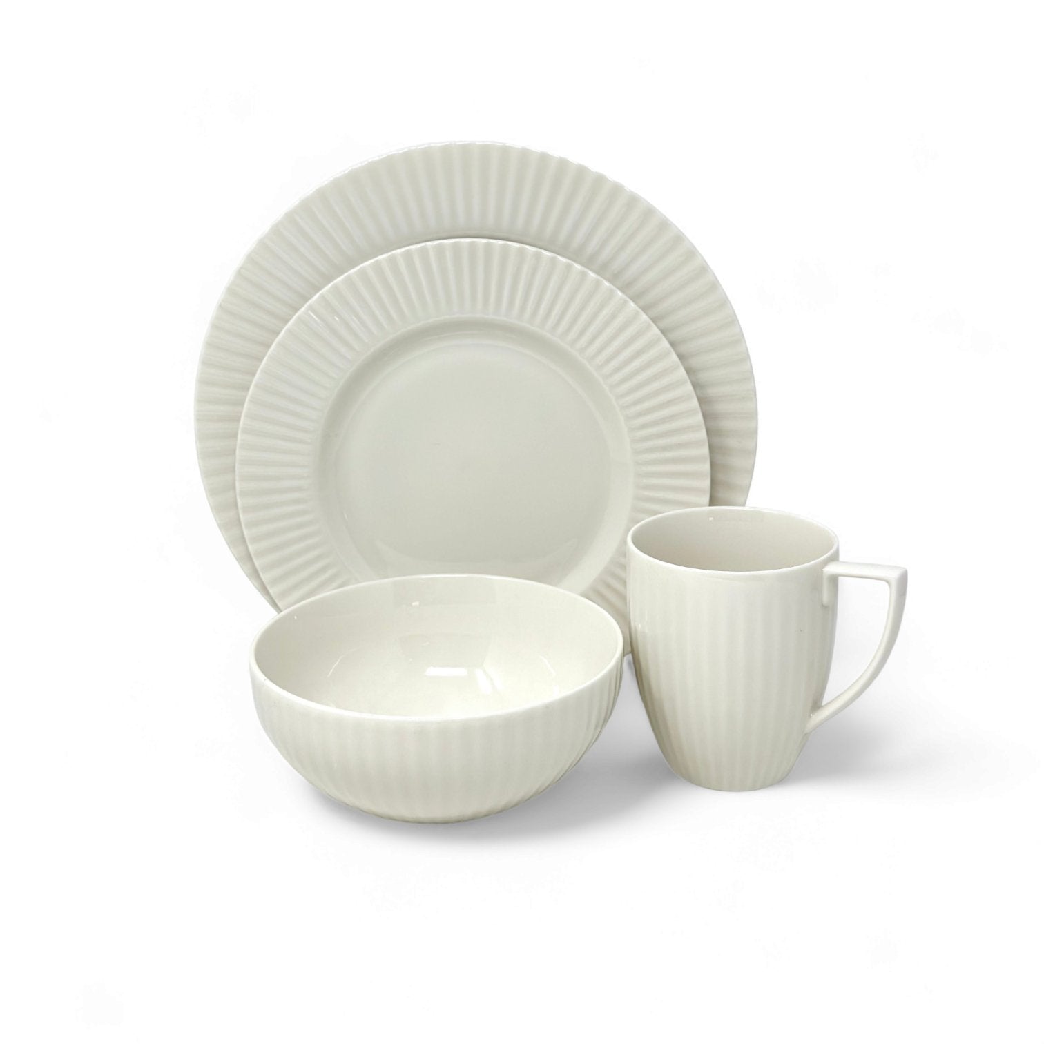 Wedgwood Jasper Conran Tisbury - 4 Piece Place Setting