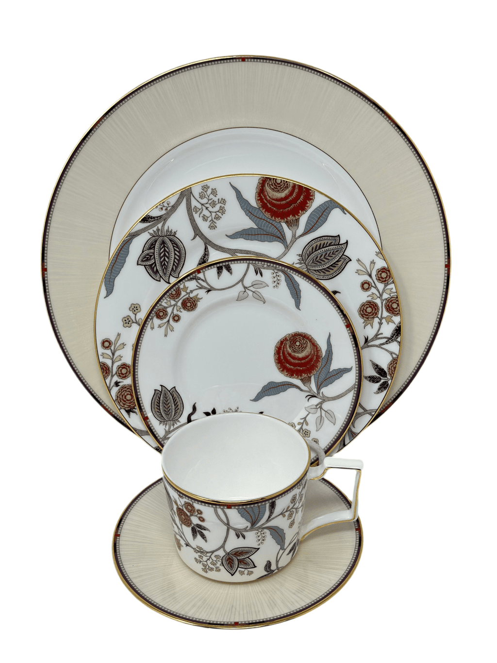 Wedgwood Pashmina - 5 Piece Place Setting