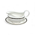 Wedgwood Preston Sauce Boat with Stand