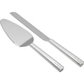 Wedgwood Vera Lace Bouquet Cake Server and Knife Set - 2 Piece