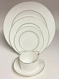 Wedgwood Vera Wang Blanc Sur Blanc - 5 Piece Place Settings