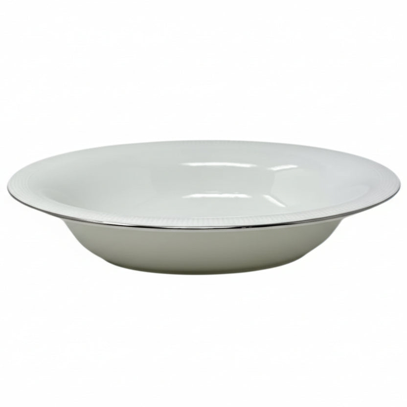 Wedgwood Vera Wang Blanc Sur Blanc Open Veg.