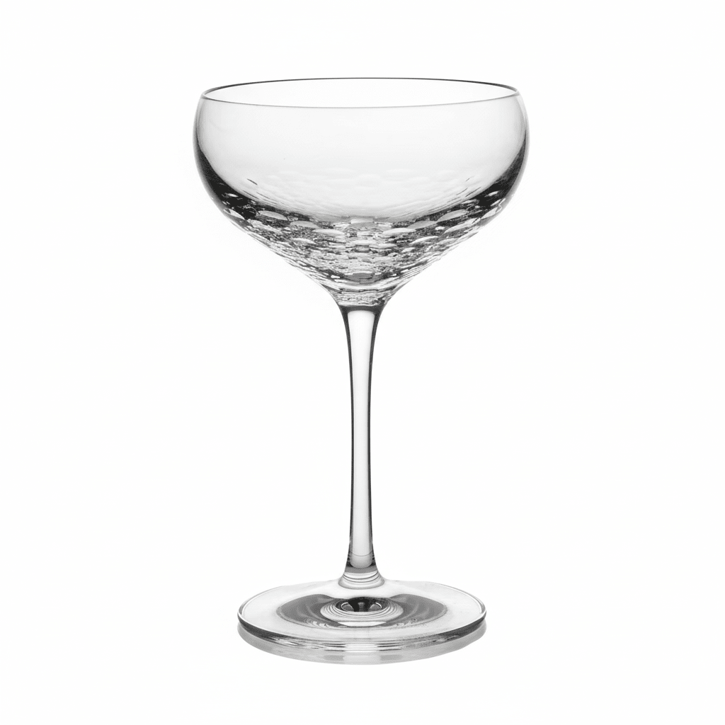 Wedgwood Vera Wang Crystal Sequin Champagne Saucer