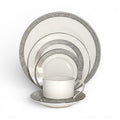 Wedgwood Vera Wang Gilded Weave Platinum - 5 Piece Place Setting