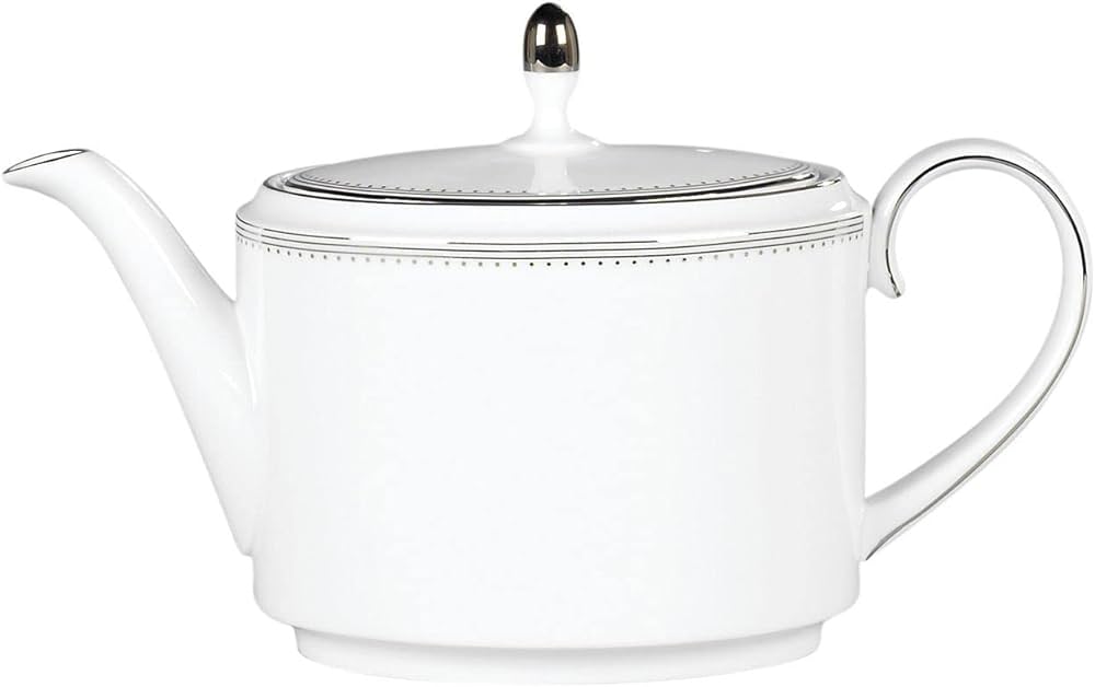 Wedgwood Vera Wang Grosgrain Teapot Large