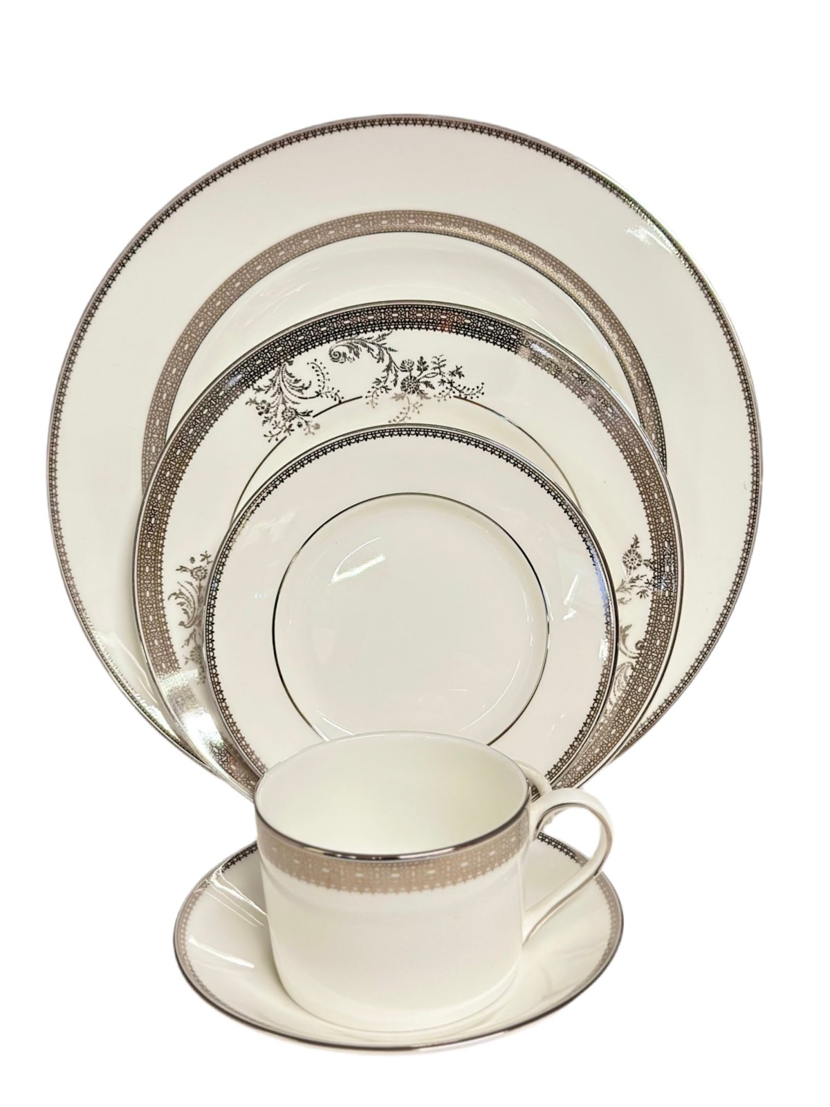 Wedgwood Vera Wang Lace - 5 Piece Place Settings