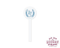Western Hand Drawn Horseshoe Initials Stir Sticks